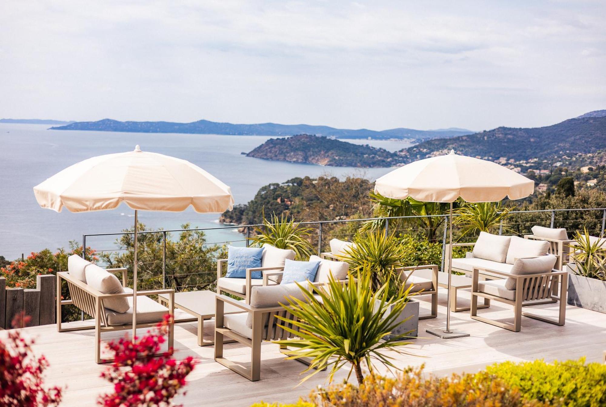 Hotel La Villa Douce Le Le Rayol-Canadel-sur-Mer Kültér fotó
