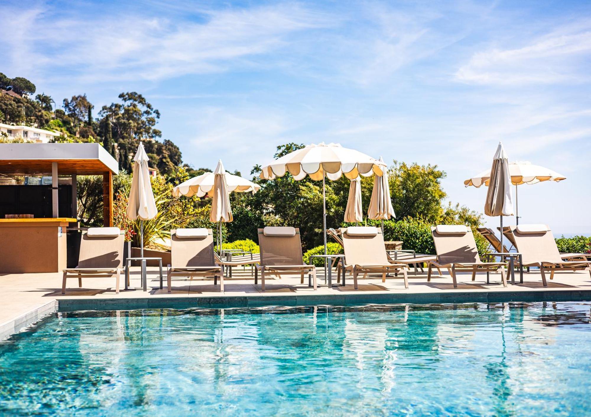 Hotel La Villa Douce Le Le Rayol-Canadel-sur-Mer Kültér fotó